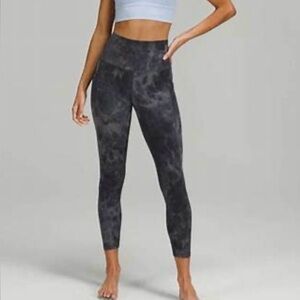 Lululemon Align High-Rise leggings Pant 25"
Diamond Dye Pitch Graphite Grey sz 2